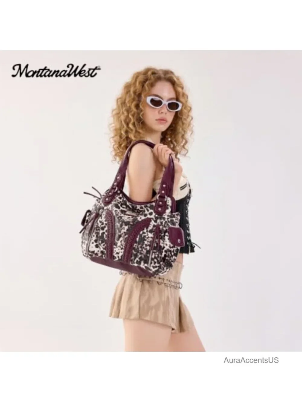 Montana West Hobo Bag Soft Handbag Crossbody Strap Faux Leather